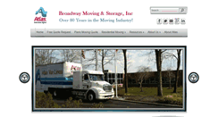 Desktop Screenshot of broadwaymovers.com